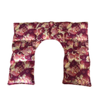 Cargar imagen en el visor de la galería, Almohadilla / Compresa Cervical de Semillas Natuterapia (Flores rosadas)
