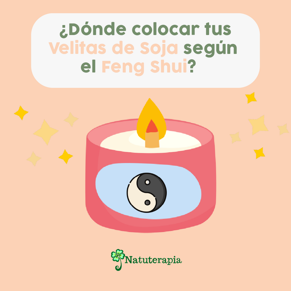 ¿Dónde colocar tus velas de soja según el Feng Shui?