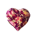 Cargar imagen en el visor de la galería, Almohadilla / Compresa Corazón de Semillas Natuterapia (Flores rosadas)
