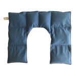 Cargar imagen en el visor de la galería, Almohadilla / Compresa Cervical de Semillas Natuterapia (Azul)
